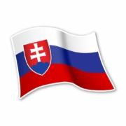 Flagge Slovakei